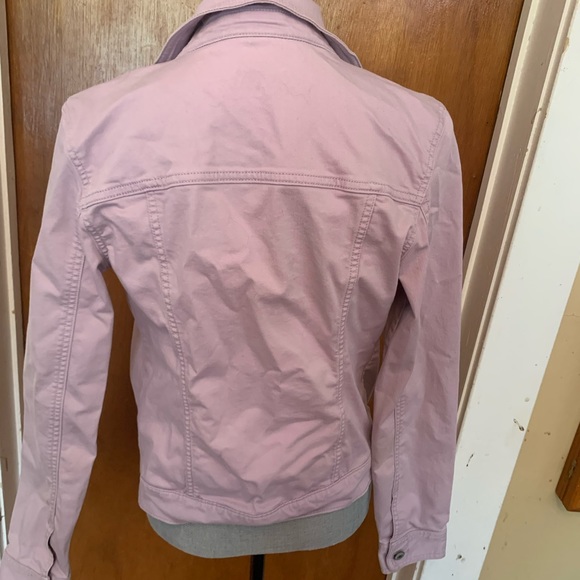 Lilac Denim Jean Jacket - Picture 5 of 7